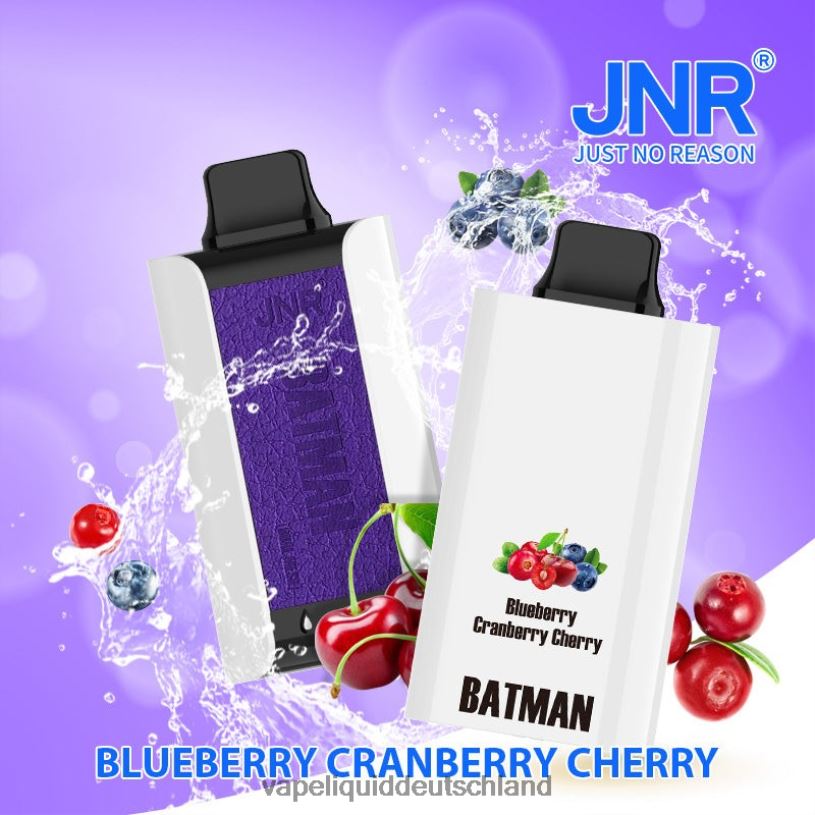 JNR BATMAN 11000 284XF17 Heidelbeere, Preiselbeere, Kirsche Vape Liquid