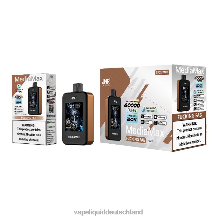 P0BNJ13 Vape Deutschland -JNR MediaMax 40.000 Puff Verdammt toll
