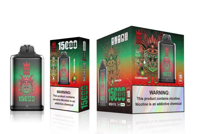Vape Deutschland 0664100 Erdbeer-Kiwi - Bang Box s1-15000 Züge