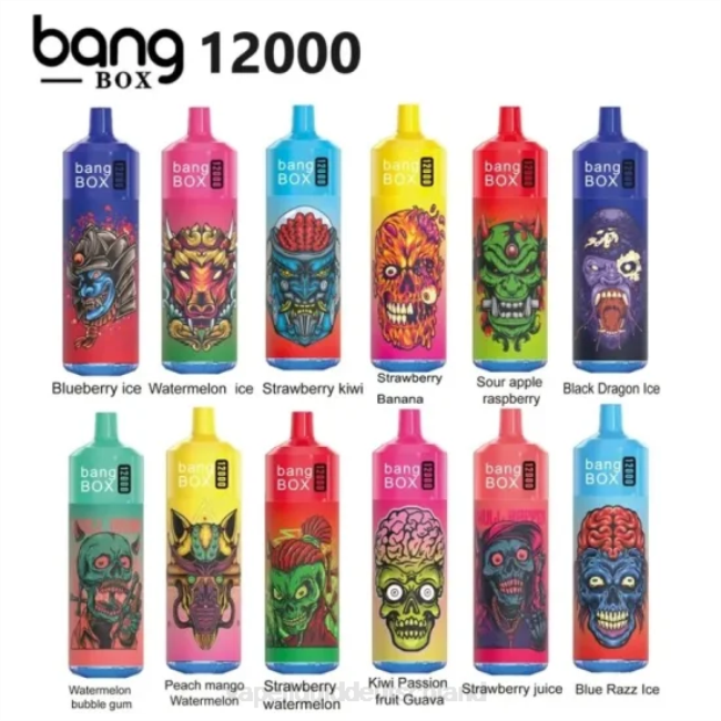 Vape Deutschland 066437 Einweg - Bang Box 12000 Hauche RGB-Licht