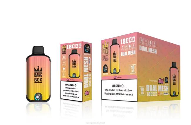 Vape Deutschland 066491 Pfirsichsaft - Bang Box 18000 Züge