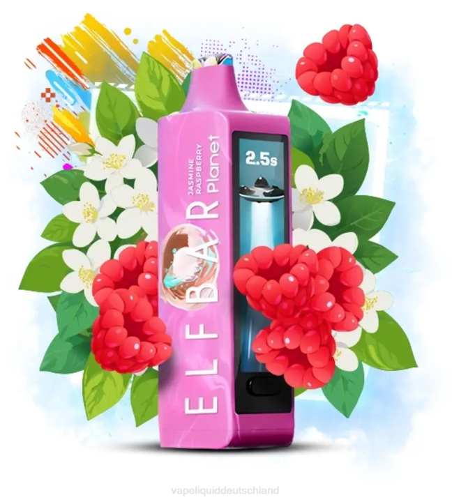 Vape Deutschland 402J19 - Jasmin-Himbeere Elf Bar Planet 25000
