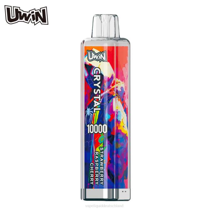 Vape Deutschland Erdbeer-Himbeer-Kirsche | UWIN CRYSTAL 10000 Einweg-Vapes 8LF27