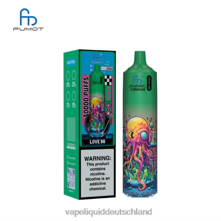 Vape Deutschland ZH0BR16 Liebe 66 Fumot Tornado 30.000 Musik