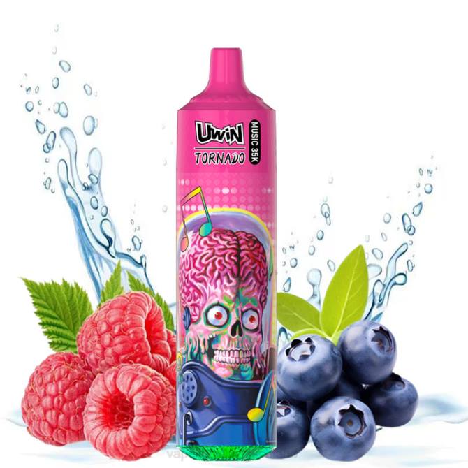 Vape Liquid Blaubeer-Himbeere | UWIN CRYSTAL 35.000 Einweg-Vaporizer 8LF216