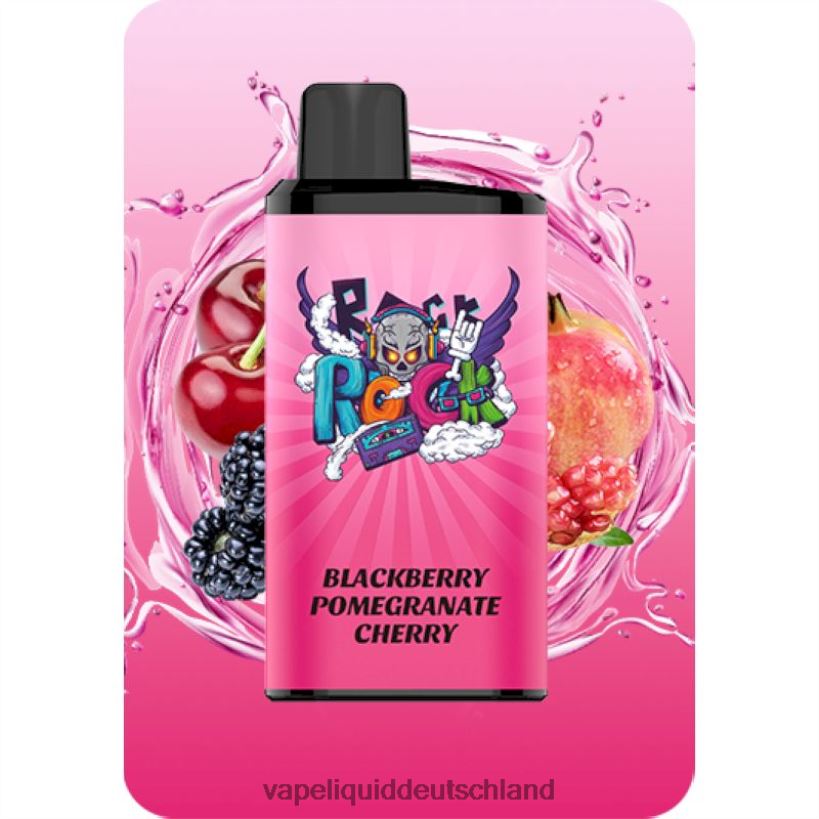 Vape Liquid VF826812 | IGET Bar Profi Backbeere, Granatapfel, Kirsche