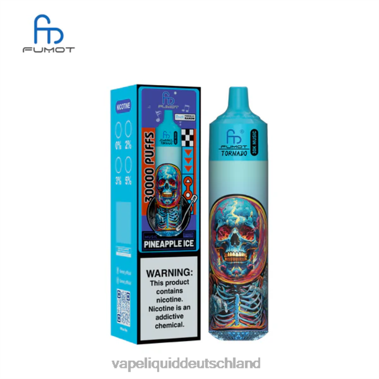 Vape Liquid ZH0BR22 Ananaseis Fumot Tornado 30.000 Musik
