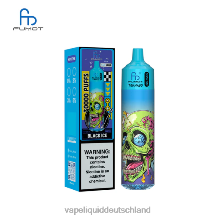 Vape Liquid ZH0BR2 Glatteis Fumot Tornado 30.000 Musik