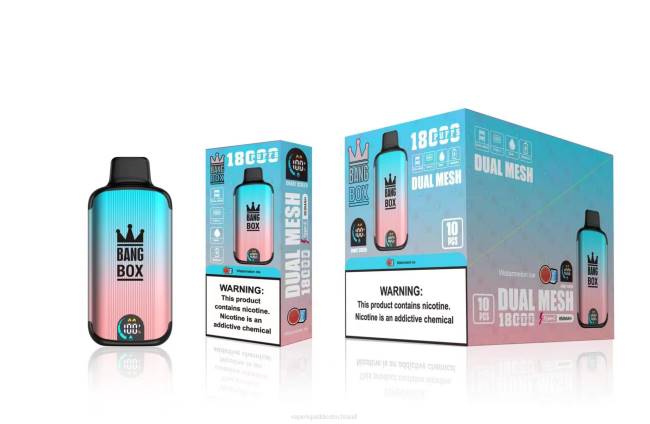 Vape Ohne Nikotin 066496 Wassermeloneneis - Bang Box 18000 Züge