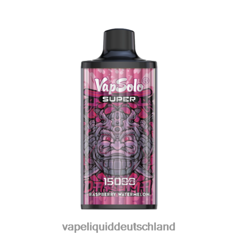 Vapsolo SUPER Einweg-Vapor Himbeer-Wassermelone X068JX131 Vape Deutschland