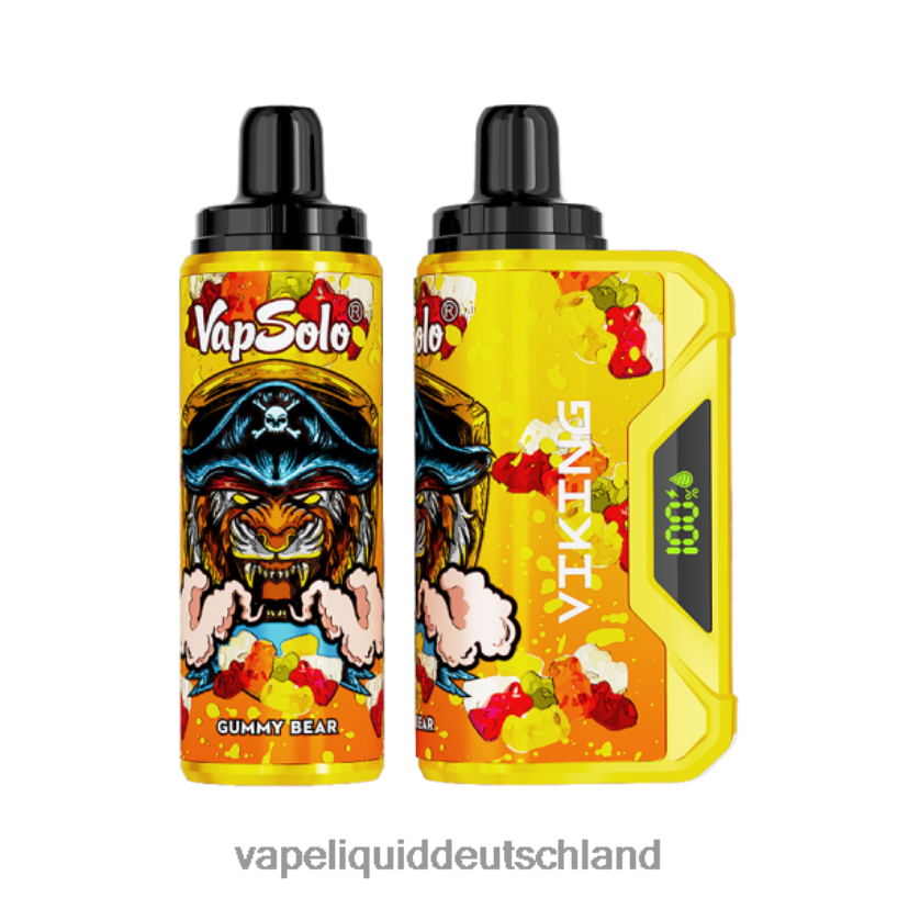 Vapsolo VIKING Einweg-Vapor Gummibärchen X068JX151 Vape Deutschland