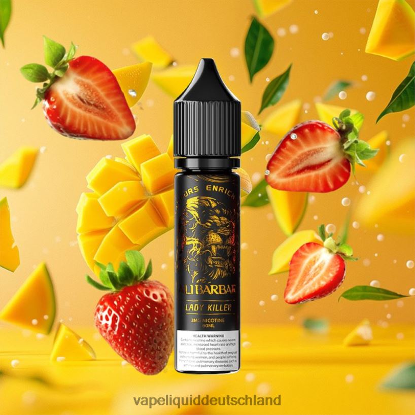 Alibarbar Wasserpfeife Onyx Frauenmörder X068JX107 Vape Liquid