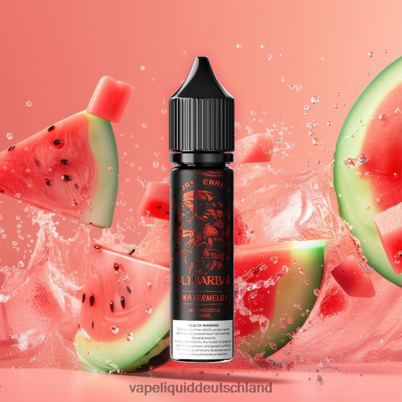 Alibarbar Wasserpfeife Onyx Wassermelone X068JX110 Vape 12000 Züge