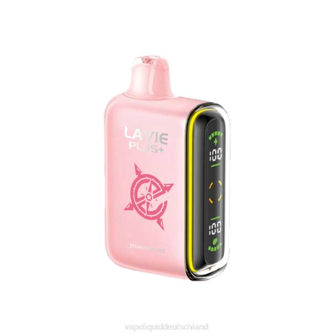 LF6X104 Vape Liquid - Erdbeereis LAVIE PLUS 15000 Züge