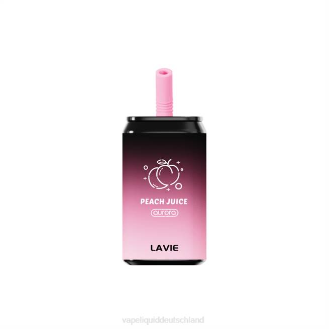 LF6X144 Vape Liquid - Pfirsichsaft LAVIE Aurora 11000 Züge
