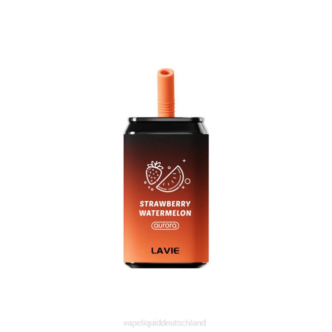 LF6X146 Vape Liquid - Erdbeerwassermelone LAVIE Aurora 11000 Züge