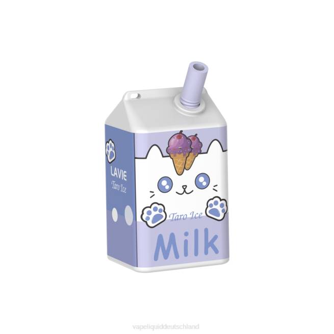 LF6X180 Vape Liquid - Taro-Eis LAVIE MILK 7000 Züge