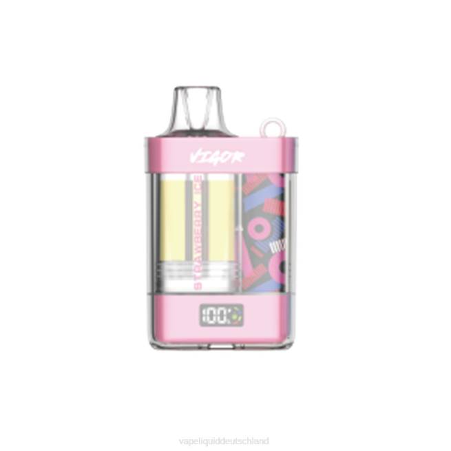 LF6X1 Vape Deutschland - Erdbeereis LAVIE VIGOR 15000 Züge