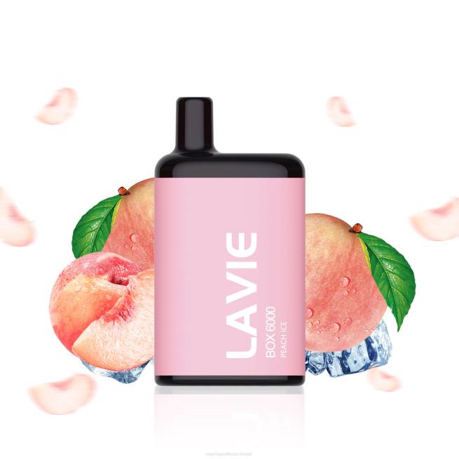LF6X200 Vape Liquid - Pfirsicheis LAVIE BOX 6000 Züge
