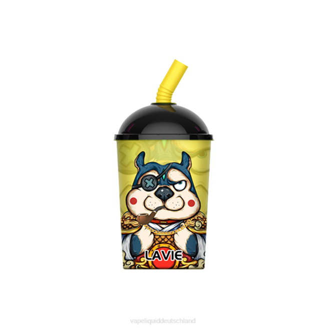 LF6X257 Vape Deutschland - Bananenmilch LAVIE Max Cup 8000 Züge