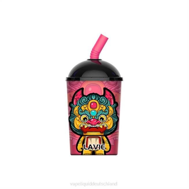 LF6X266 Vape Liquid - Mango-Erdbeer-Eis LAVIE Max Cup 8000 Züge
