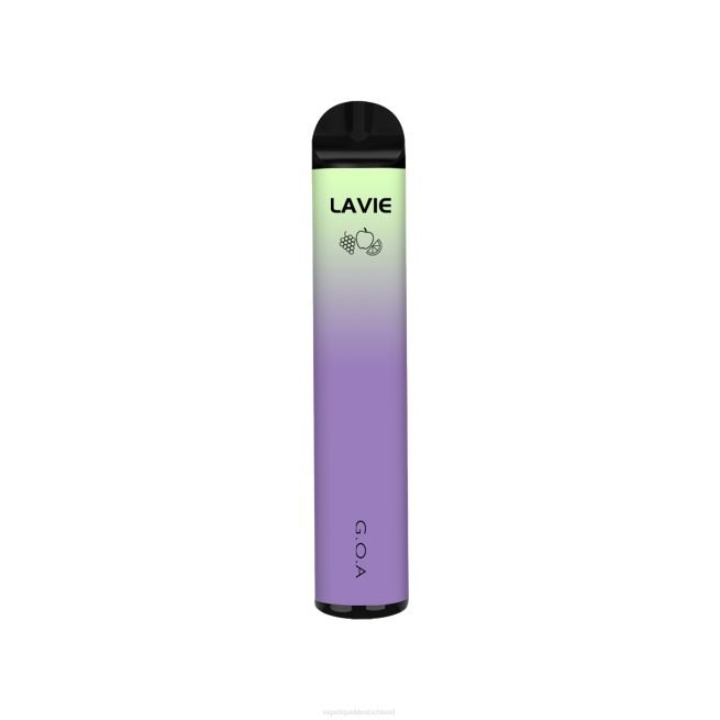 LF6X306 Vape Liquid - Traubenorangenapfel LAVIE BAR 1600 Züge