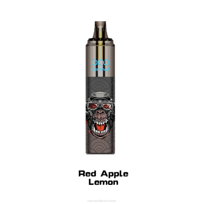 LF6X356 Vape Liquid - roter Apfel Zitrone LAVIE OCO Karneval 10000 Züge