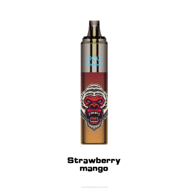 LF6X357 Vape Deutschland - Erdbeer-Mango LAVIE OCO Karneval 10000 Züge