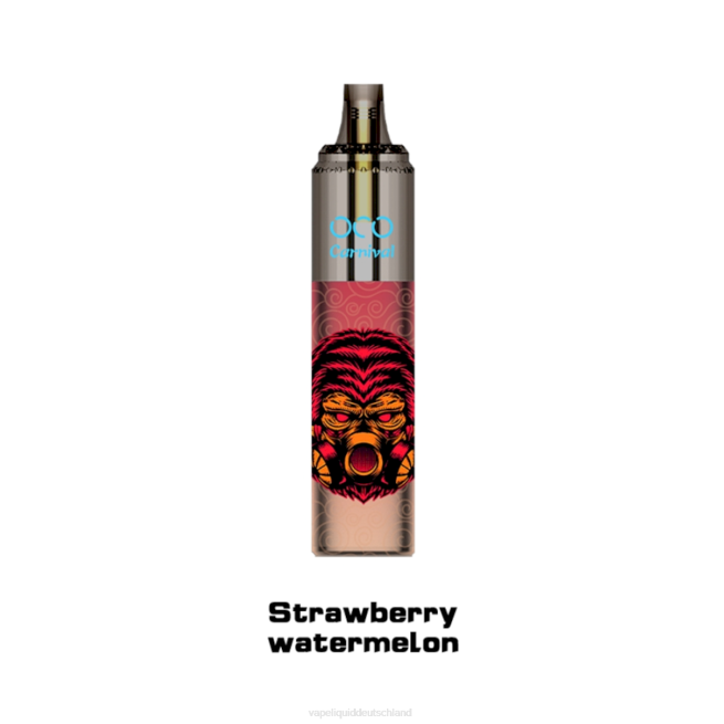 LF6X358 Vape Liquid - Erdbeerwassermelone LAVIE OCO Karneval 10000 Züge