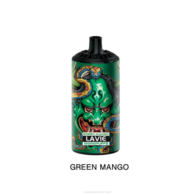 LF6X365 Vape Deutschland - grüne Mango LAVIE BEAST 10000 Züge