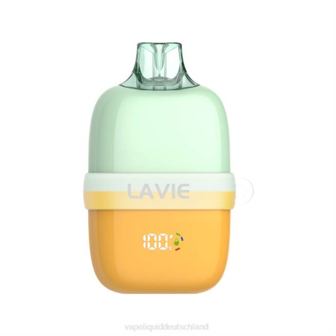 LF6X90 Vape Liquid - orangefarbenes Eis LAVIE INSIDER 12000 Züge
