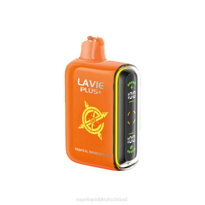 LF6X96 Vape Liquid - tropische Regenbogenexplosion LAVIE PLUS 15000 Züge