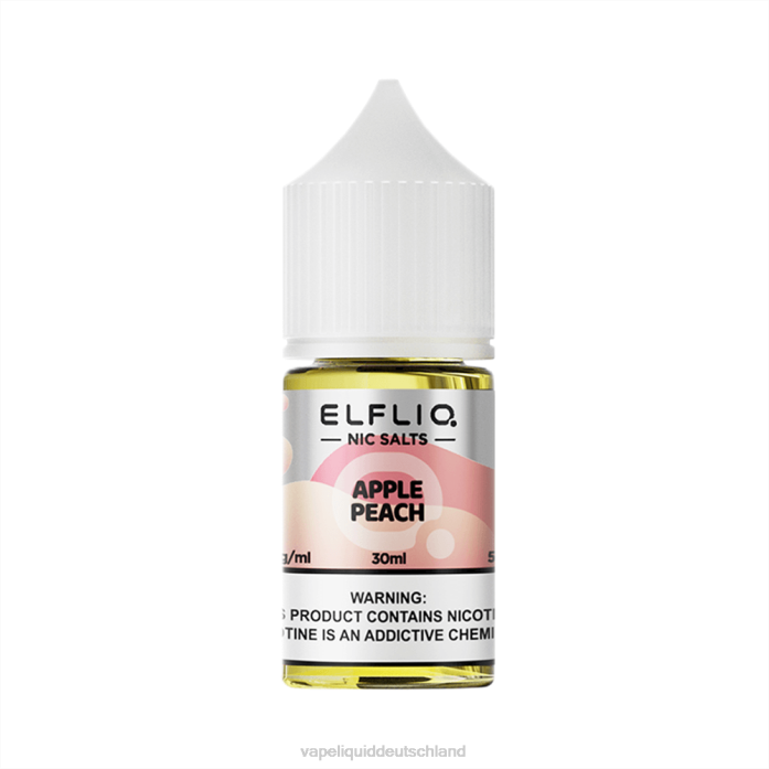 ELFBAR ELFLIQ Nic Salt 30ml Apfelpfirsich D42D7