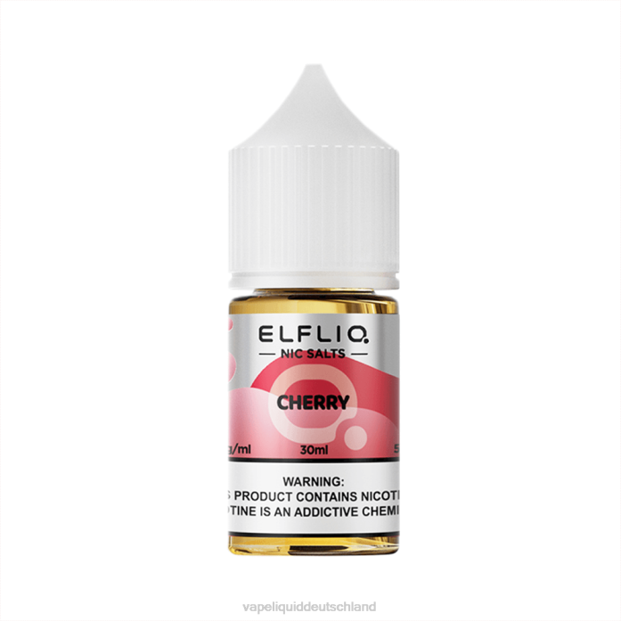 ELFBAR ELFLIQ Nic Salt 30ml Kirsche D42D13