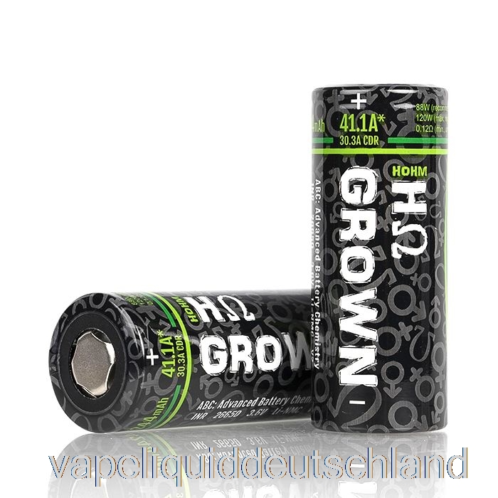 Hohm Tech Grown 2 26650 4244 MAh 30,3 A Batterie Grown2 – Einzelbatterie-Vape-Flüssigkeit