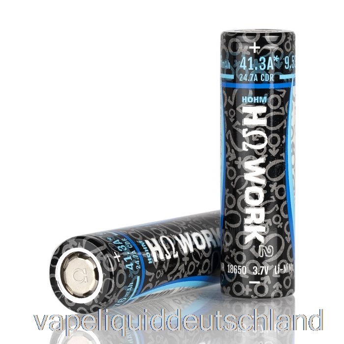 Hohm Tech Work 2 18650 2547 MAh 25,3 A Akku, Zwei Akkus, Vape Deutschland