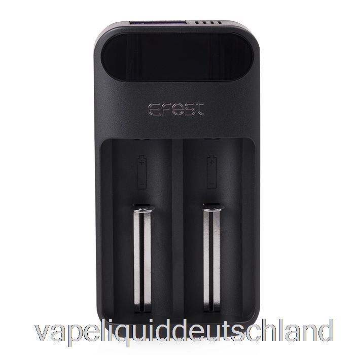 Efest Lush Q2 2-Bay Intelligentes LED-Akkuladegerät Vape Deutschland