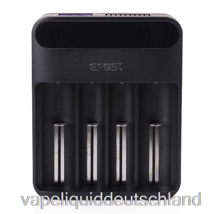 Efest Lush Q4 4-Bay Intelligentes LED-Akkuladegerät Vape Deutschland