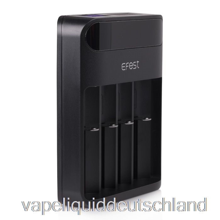 Efest Lush Q4 4-Bay Intelligentes LED-Akkuladegerät Vape Deutschland