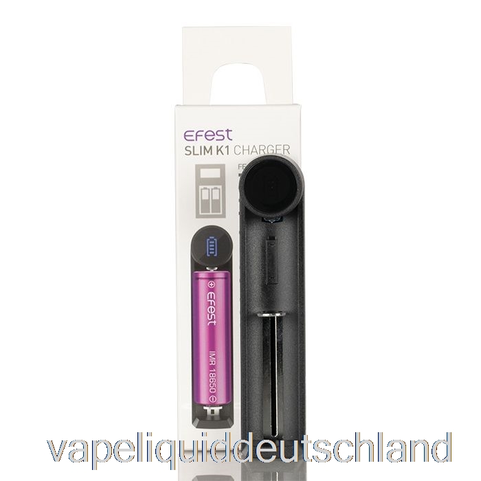 Efest Slim K1 Single-Slot-Akkuladegerät Für Vape Liquid