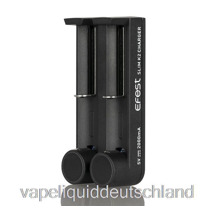 Efest Slim K2 Akkuladegerät Mit Zwei Steckplätzen Für Vape Deutschland