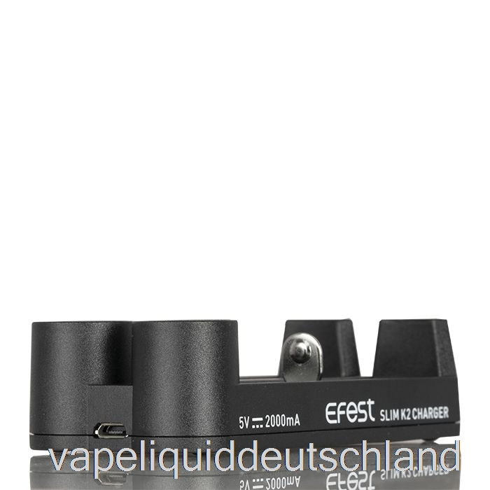 Efest Slim K2 Akkuladegerät Mit Zwei Steckplätzen Für Vape Deutschland