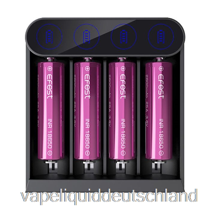 Efest Slim K4 USB-C Batterieladegerät Vape Deutschland