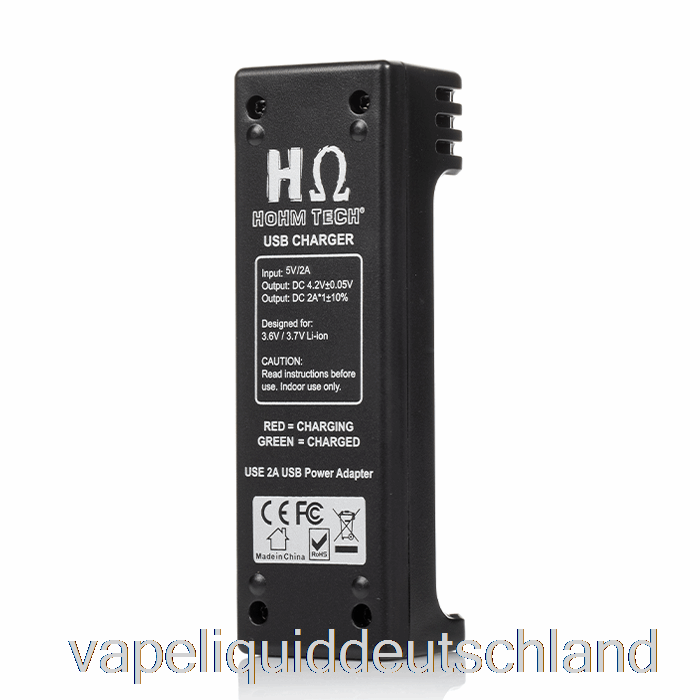 Hohm Tech School Uno 2A USB-Ladegerät Vape Liquid