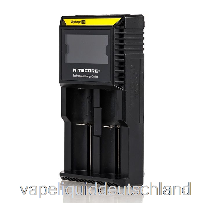 Nitecore D2 Akkuladegerät (2-Schacht) Vape Deutschland