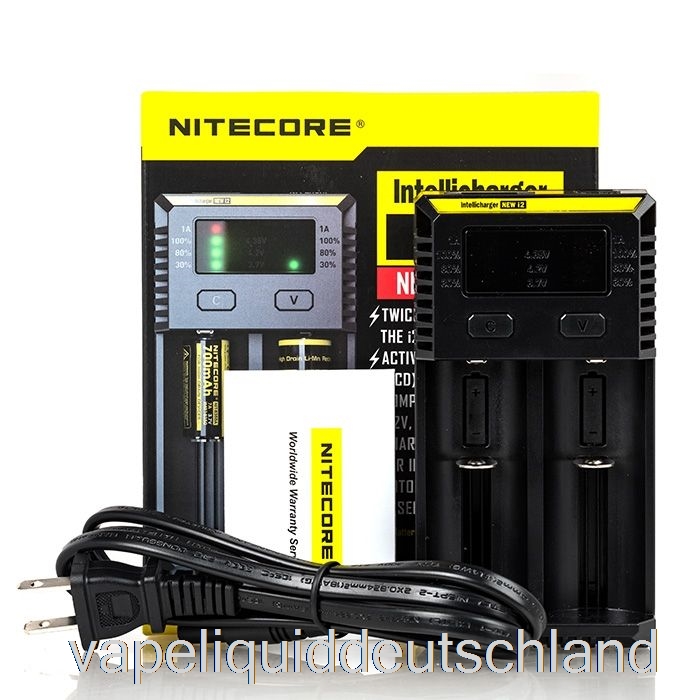 Nitecore I2 Batterieladegerät (2-Schacht) Vape Liquid