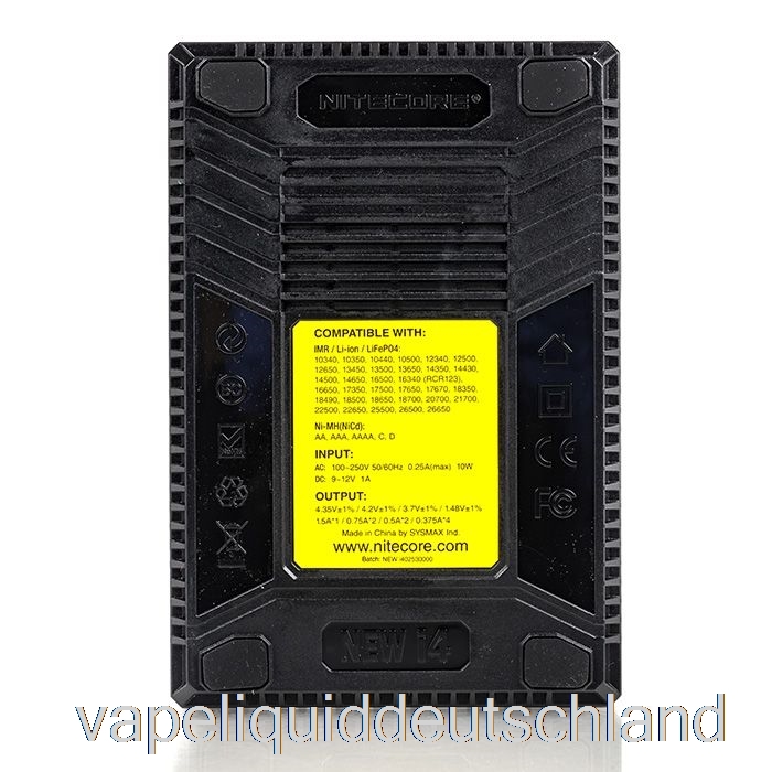 Nitecore I4 Batterieladegerät V2 (4-Schacht) Vape Deutschland