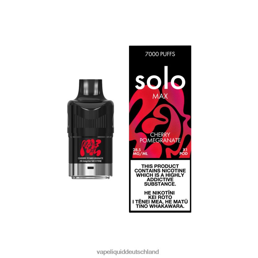 Vape Deutschland Kirschgranatapfel | Solo MAX Schote 40F6BP83