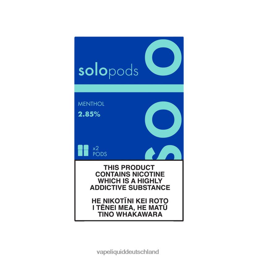 Vape Deutschland Menthol | Solo Ersatz-Pod im 2er-Pack 40F6BP51