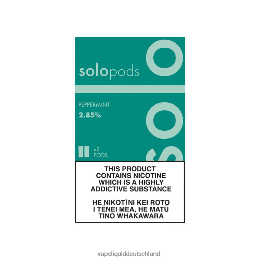 Vape Deutschland Pfefferminze | Solo Ersatz-Pod im 2er-Pack 40F6BP63